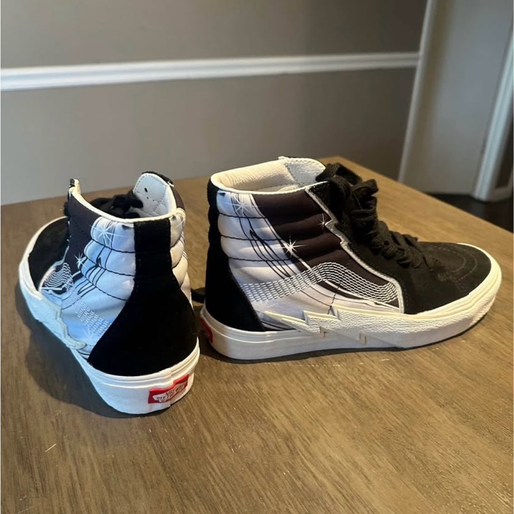 Vans Black and White High-Tops , never worn
